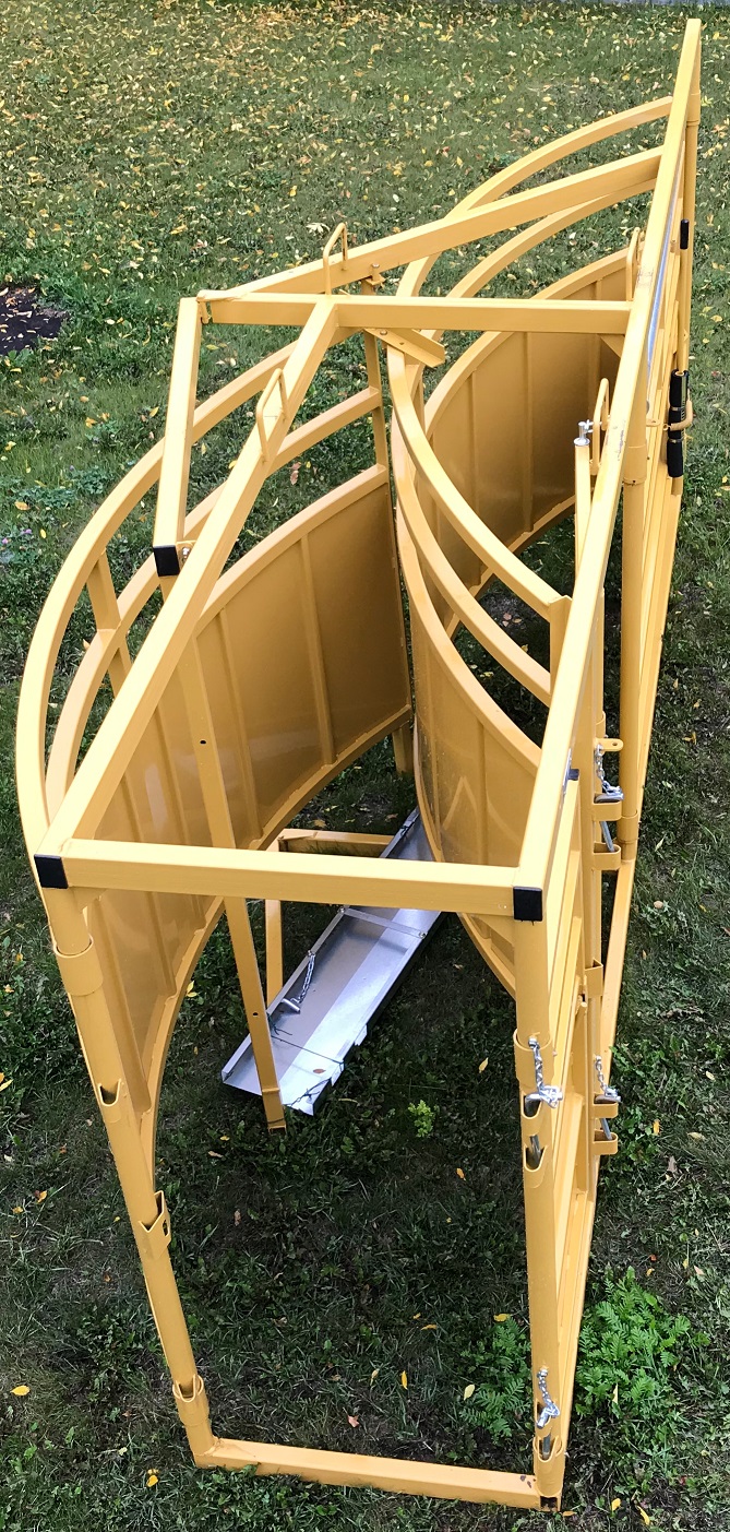 Cornerless Crowding Tub Tuff Livestock Equipment